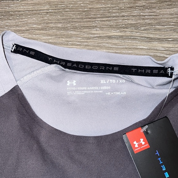 Under armour threadborne workout shirt. Size XL. NWT - Picture 3 of 4